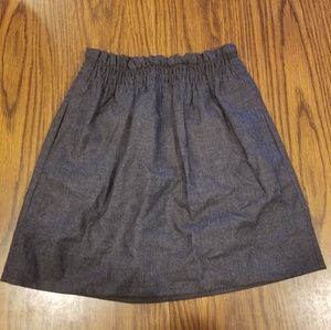 J. Crew Sidewalk Skirt Gray Size 0